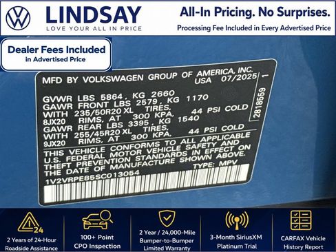 Certified 2025 Volkswagen ID.4 Pro S RWD image 27