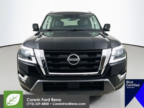 Used 2022 Nissan Armada SL w/ Captain's Chairs Package image 2