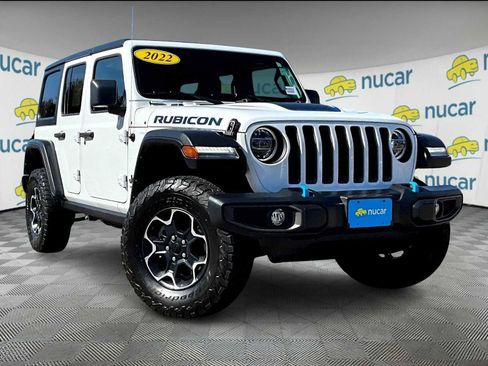 Used 2022 Jeep Wrangler Unlimited Rubicon 4xe w/ Cold Weather Group image 1