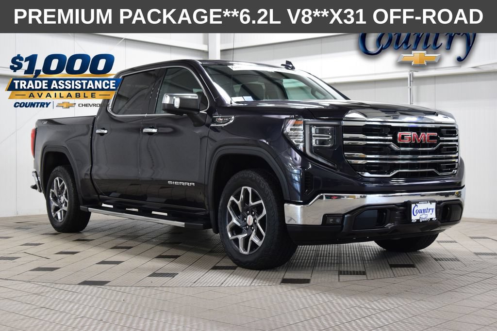 Used 2023 GMC Sierra 1500 SLT w/ SLT Premium Package AWD/4WD image 1