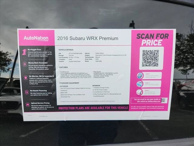 Used 2016 Subaru WRX Premium AWD/4WD image 29