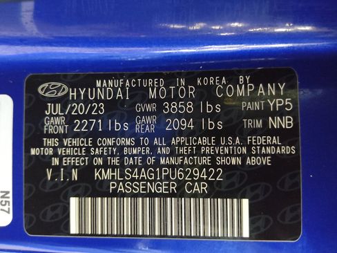 Used 2023 Hyundai Elantra SEL w/ Convenience Package FWD image 33