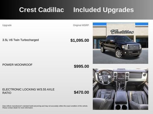 Used 2014 Ford F150 Platinum AWD/4WD image 5
