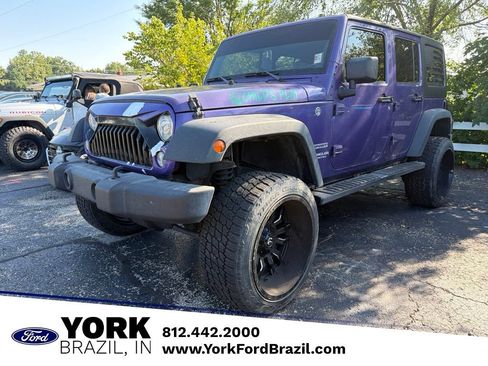 Used 2017 Jeep Wrangler Unlimited Sport w/ Quick Order Package 24S AWD/4WD image 1