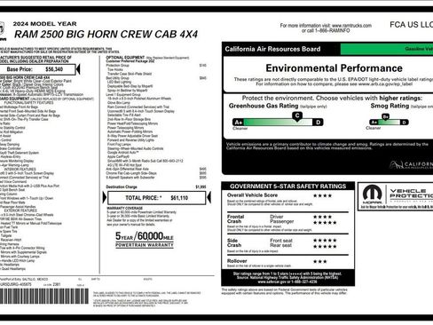 Used 2024 RAM 2500 Big Horn w/ Bed Utility Group image 5