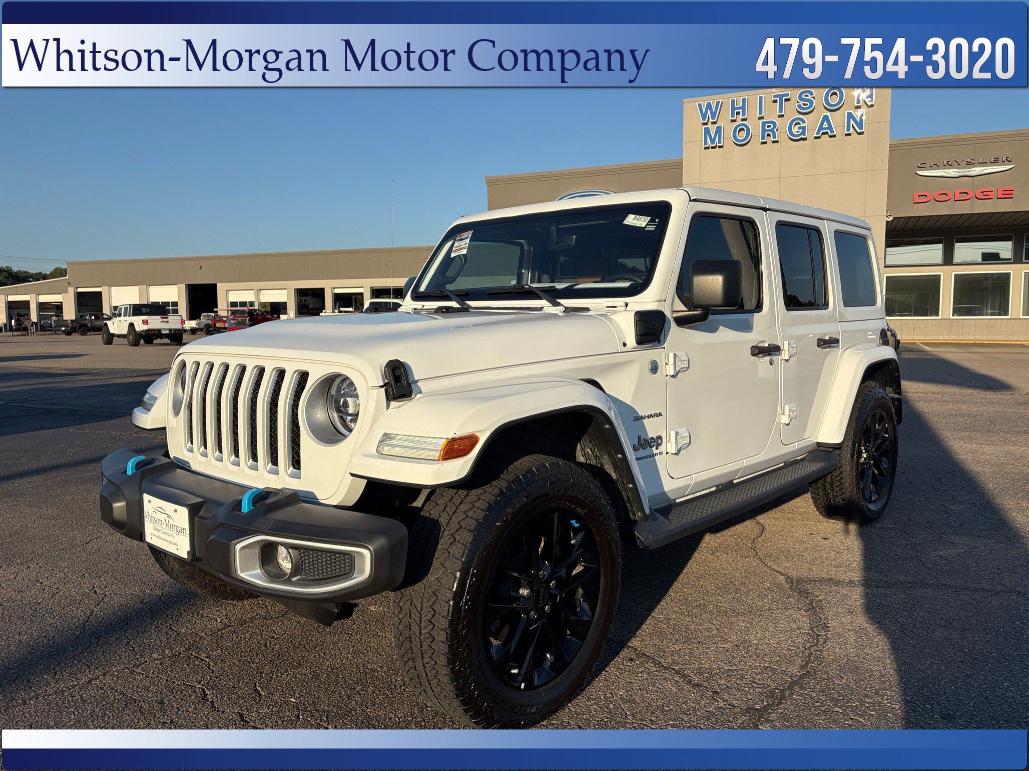 Used 2023 Jeep Wrangler Unlimited Sahara w/ Cold Weather Group AWD/4WD image 1