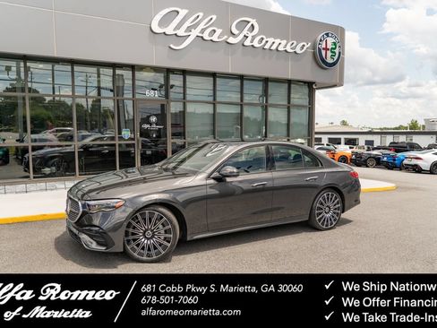Used 2024 Mercedes-Benz E 450 4MATIC Sedan w/ Airmatic Package image 1