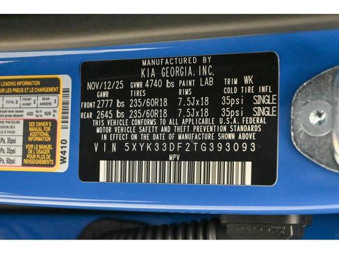 New 2026 Kia Sportage EX w/ EX Panorama Roof Package image 33