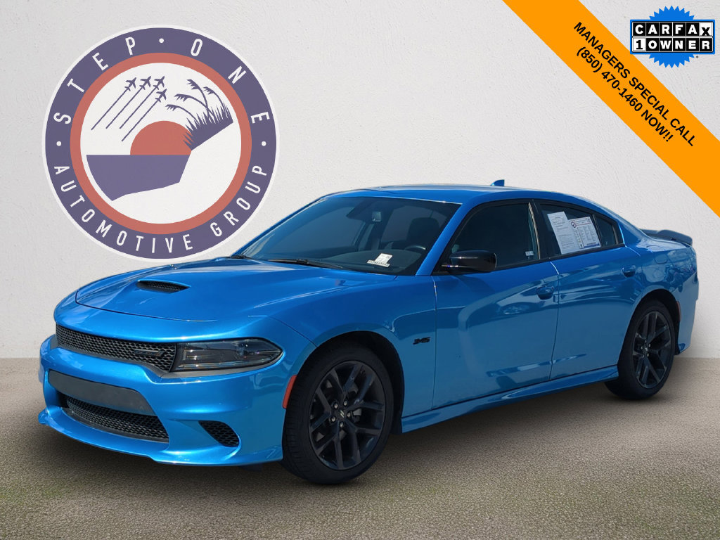 Used 2023 Dodge Charger R/T w/ Blacktop Package RWD image 1