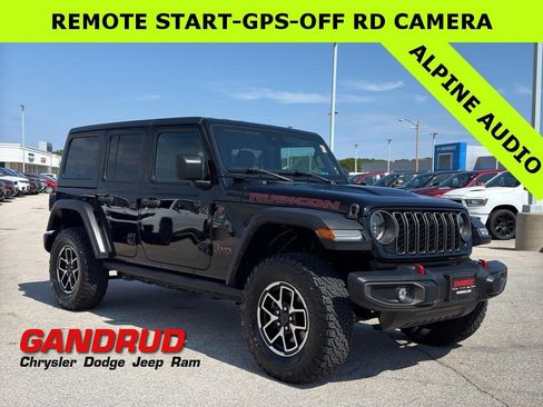 Used 2024 Jeep Wrangler Unlimited Rubicon w/ Technology Group AWD/4WD image 1
