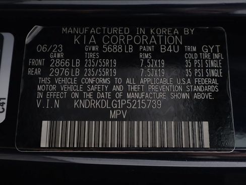 Certified 2023 Kia Sorento SX Prestige AWD/4WD image 64