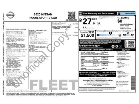 Used 2020 Nissan Rogue Sport S AWD/4WD image 30