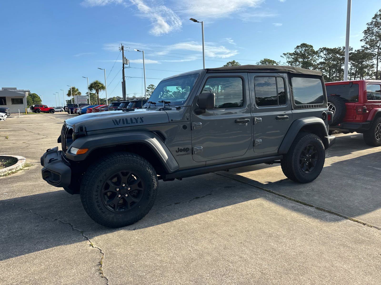 Certified 2021 Jeep Wrangler Unlimited Sport AWD/4WD image 7