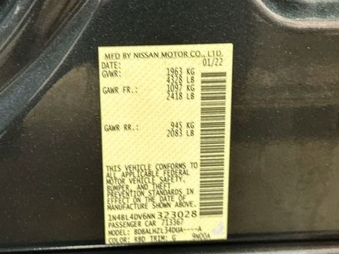 Used 2022 Nissan Altima 2.5 SV image 30