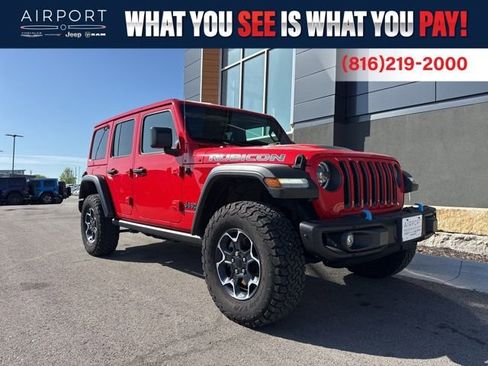 Used 2023 Jeep Wrangler Unlimited Rubicon 4xe w/ Steel Bumper Group AWD/4WD image 1