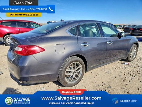 Used 2011 INFINITI M56 x w/ Deluxe Touring Pkg AWD/4WD image 4