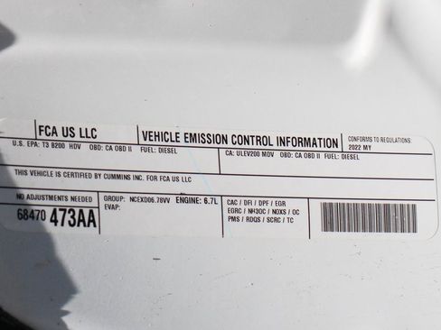 Used 2022 RAM 2500 Laramie w/ Night Edition image 13