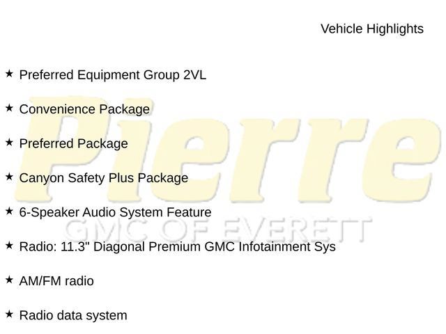 Used 2025 GMC Canyon Elevation w/ Convenience Package RWD image 3