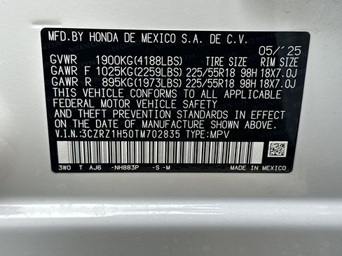 Used 2026 Honda HR-V Sport image 34