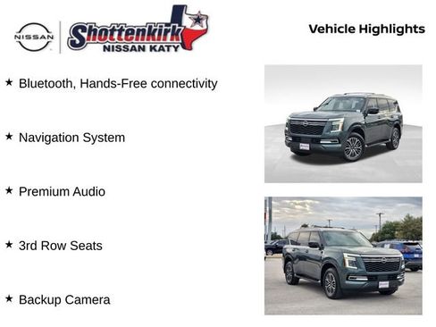 Certified 2025 Nissan Armada SL w/ Captain's Chari Seat Package image 12