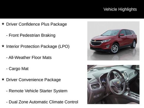 Used 2019 Chevrolet Equinox LT w/ Driver Convenience Package FWD image 16