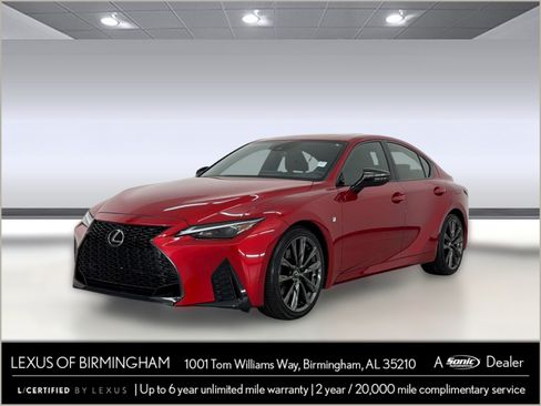 Certified 2025 Lexus IS 350 F Sport w/ Accessory Package 2 RWD image 1
