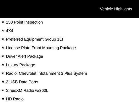Used 2021 Chevrolet Suburban LT w/ Luxury Package AWD/4WD image 2