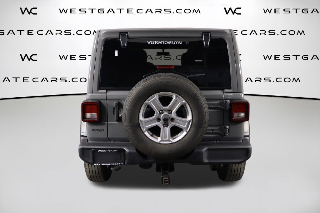 Used 2021 Jeep Wrangler Unlimited Sport w/ Sun And Sound Package AWD/4WD image 4