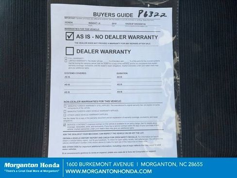Used 2019 Honda Insight LX image 26
