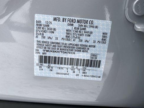 New 2026 Ford Explorer ST-Line w/ ST-Line Street Pack image 55