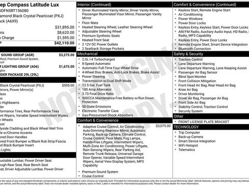 Used 2024 Jeep Compass Latitude w/ Sun and Sound Group AWD/4WD image 2