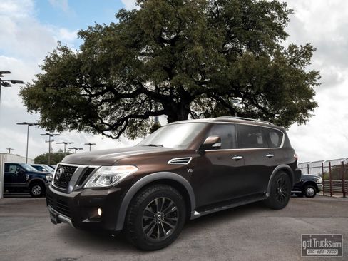 Used 2018 Nissan Armada Platinum w/ Captain Seat Package RWD image 1