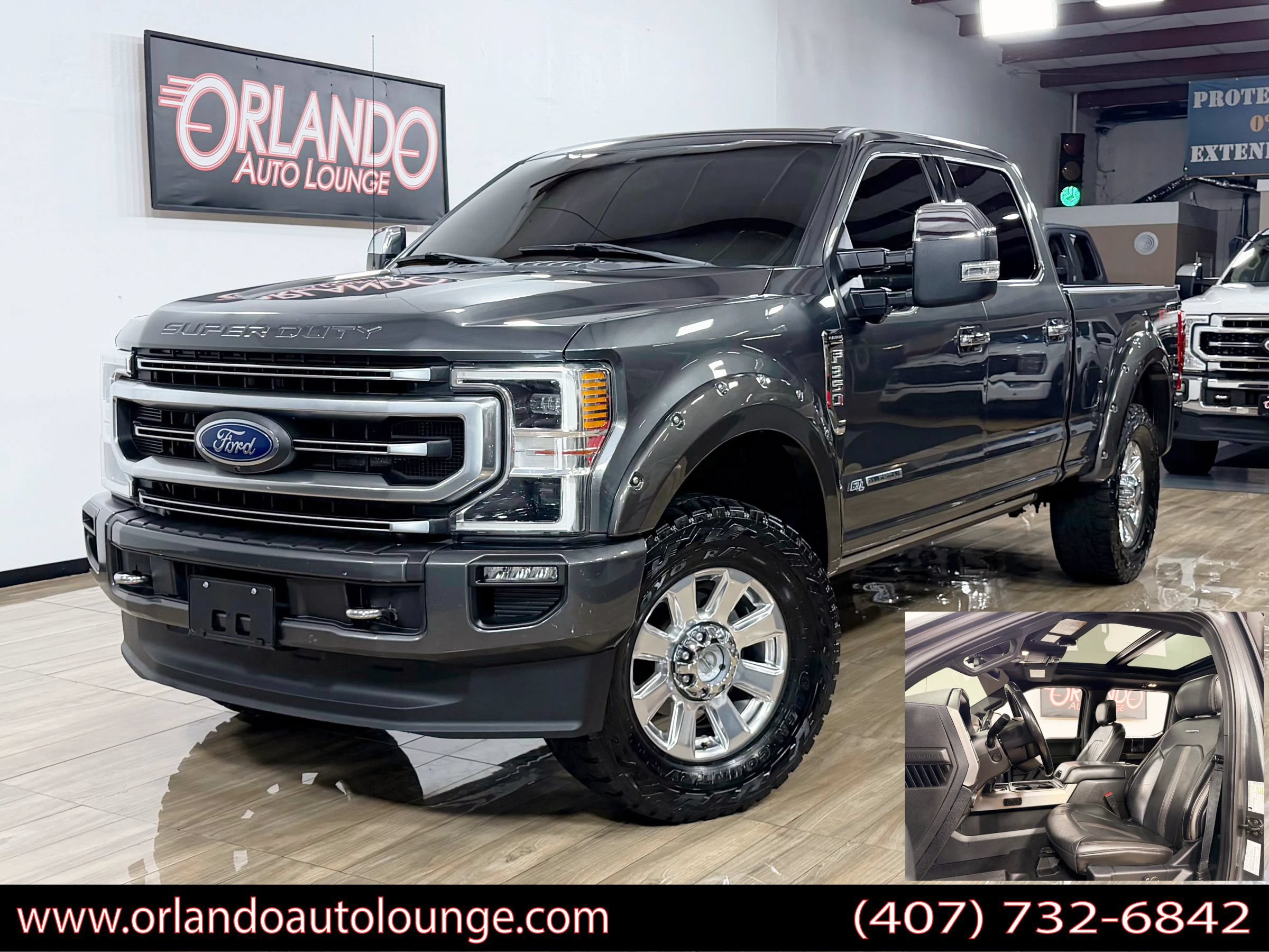 Used 2020 Ford F350 Platinum AWD/4WD image 1