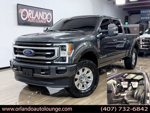 Used 2020 Ford F350 Platinum AWD/4WD image 1