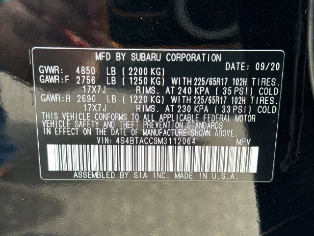 Used 2021 Subaru Outback Premium AWD/4WD image 19