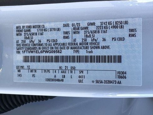 Used 2023 Ford F150 Lightning Pro image 45