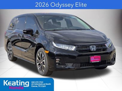 New 2026 Honda Odyssey Elite