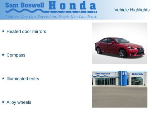 Used 2015 Lexus IS 250 w/ Premium Package image 6