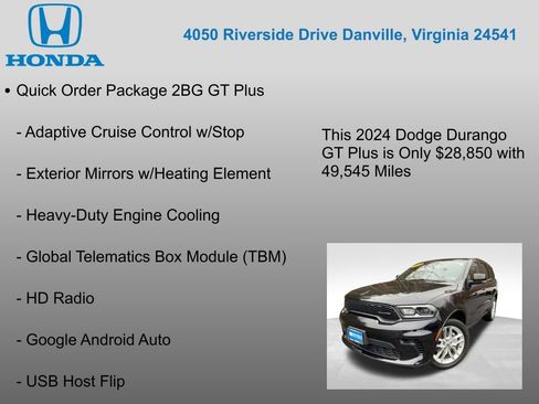 Used 2024 Dodge Durango GT image 22