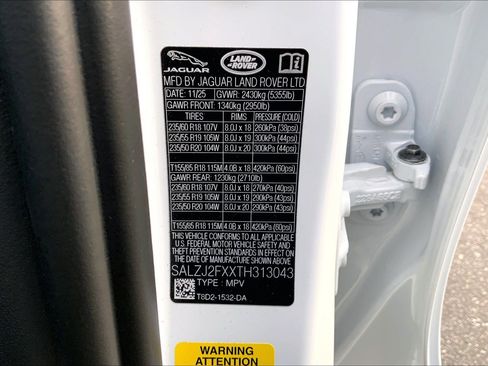 New 2026 Land Rover Range Rover Evoque S image 12