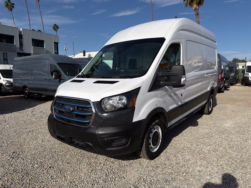 Used 2022 Ford E-Transit 148 High Roof w/ Load Area Protection Package RWD image 1