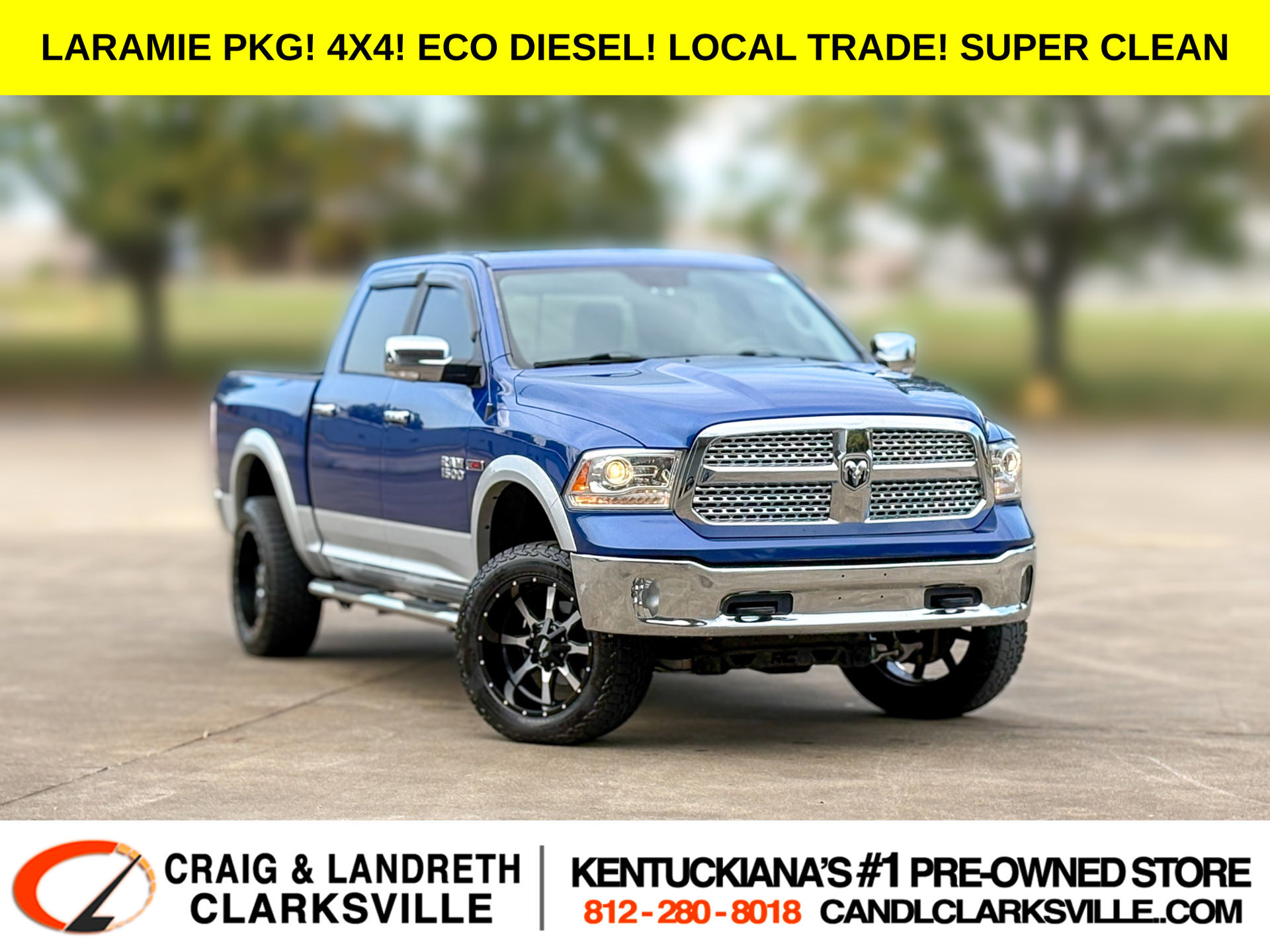 Used 2016 RAM 1500 Laramie w/ Convenience Group AWD/4WD image 1