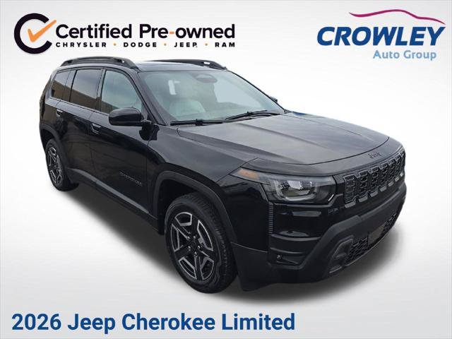 Certified 2026 Jeep Cherokee Limited AWD/4WD image 1