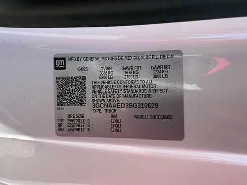 Used 2025 Chevrolet Silverado 1500 W/T RWD image 24