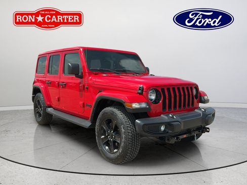 Used 2021 Jeep Wrangler Unlimited Sahara AWD/4WD image 1