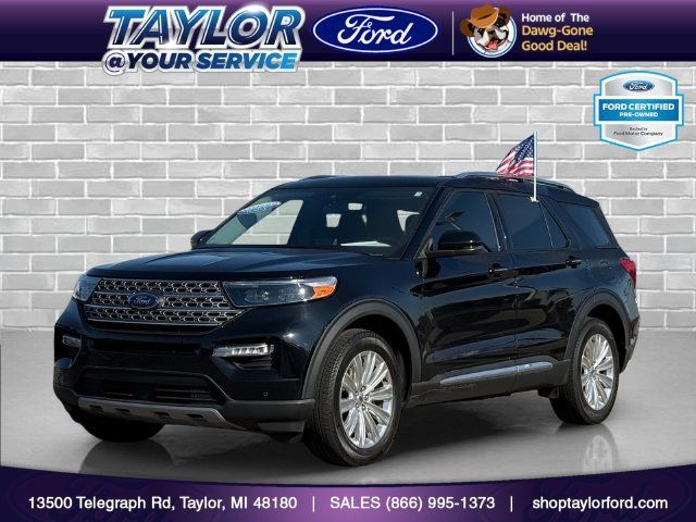 Certified 2024 Ford Explorer Limited w/ Limited Technology Package AWD/4WD image 1