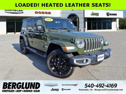 Used 2021 Jeep Wrangler Unlimited Sahara w/ Cold Weather Group