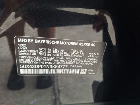 Used 2022 BMW X3 sDrive30i w/ Convenience Package RWD image 34