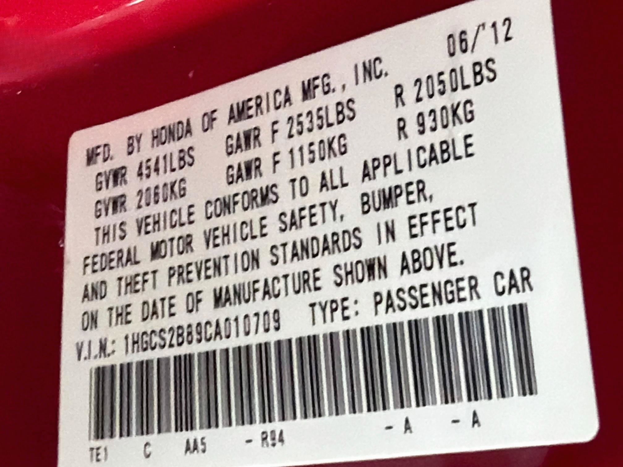 Used 2012 Honda Accord EX-L image 12