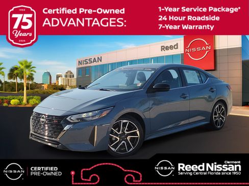 Certified 2025 Nissan Sentra SR FWD image 1